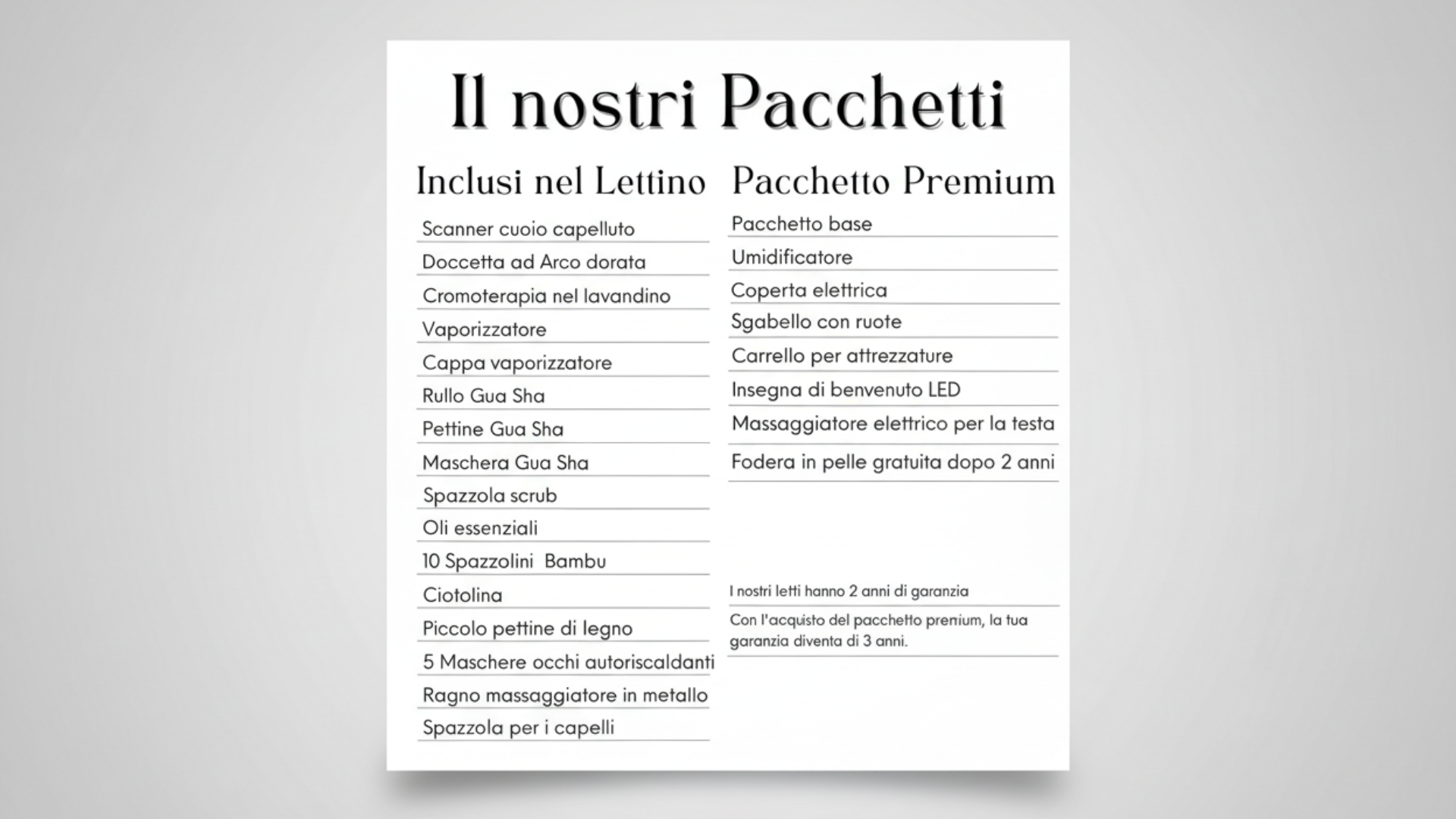 Japanisches Deluxe-Headspa-Bett